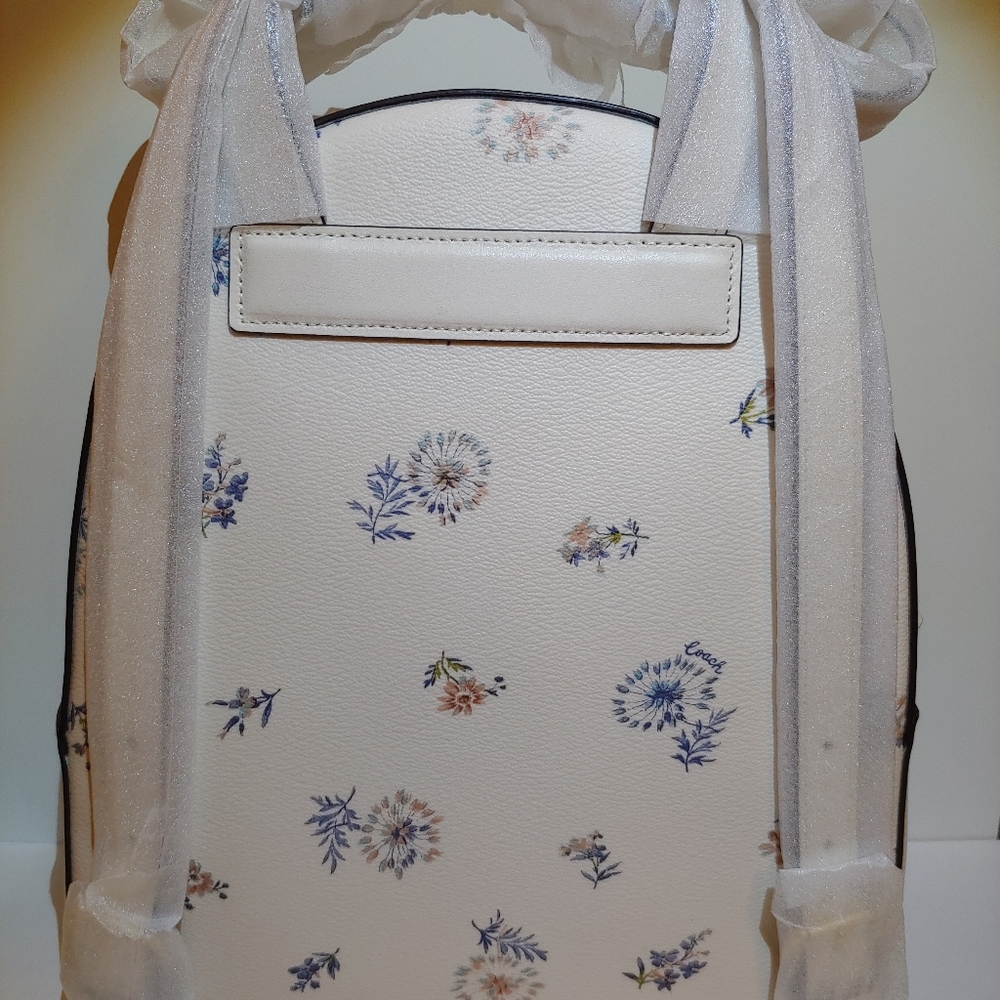 Coach Jordyn Backpack With Dandelion Floral Print - Picture 3 of 6